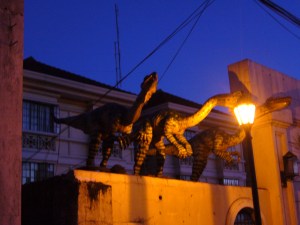 Dinosaurs at Intramuros