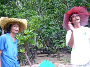 ending the tour with a song!