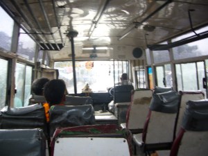 The bus that took me to Fatephur Sikri