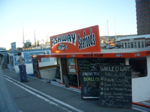 Fish and chip barges
