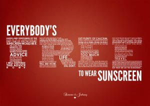 SunscreenPoster